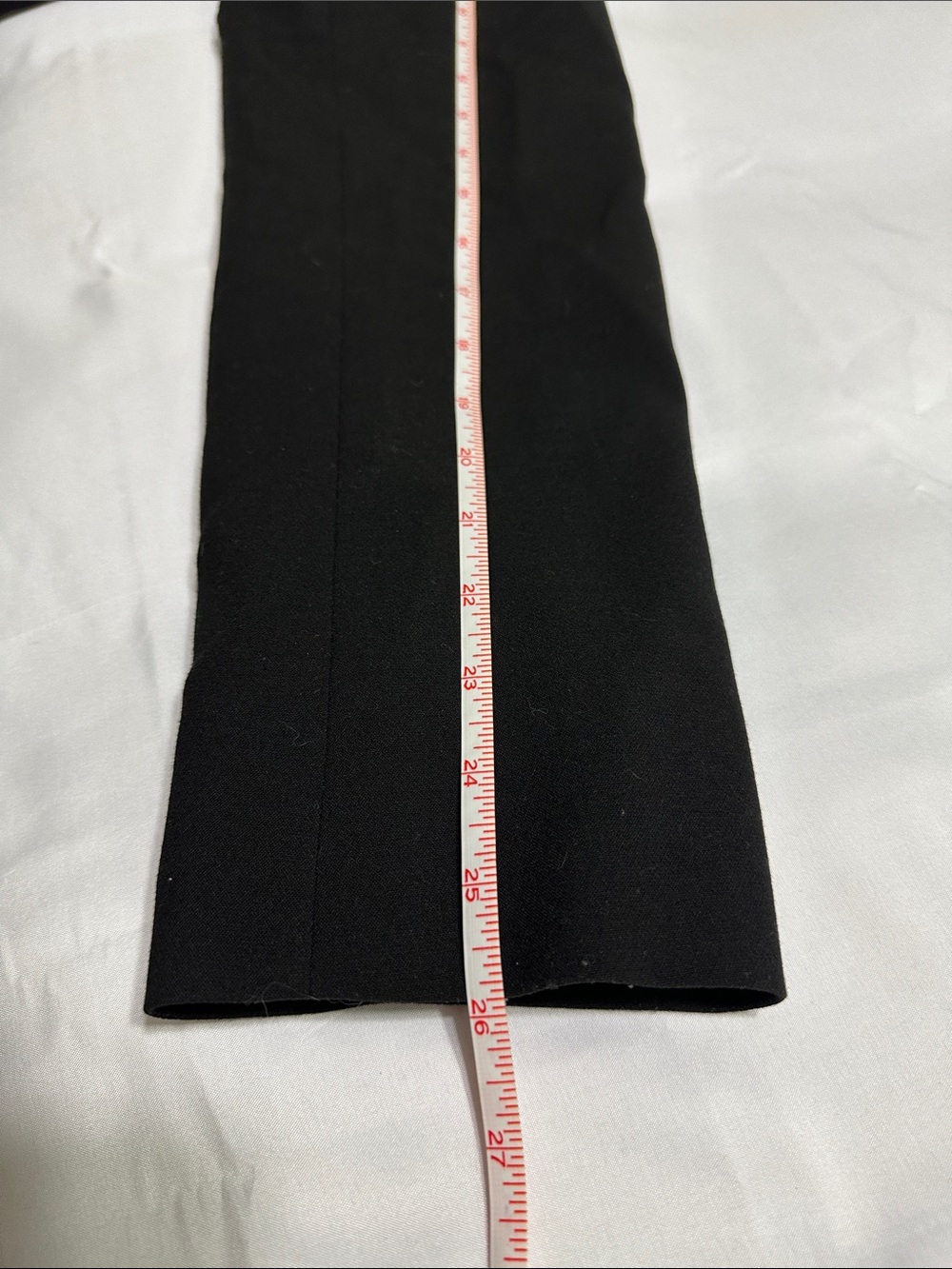 GB Black Cropped Double Breasted Velvet Lapel Blazer Size L - Picture 13 of 13